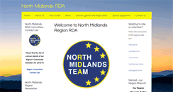 Desktop Screenshot of northmidlandsrda.org.uk